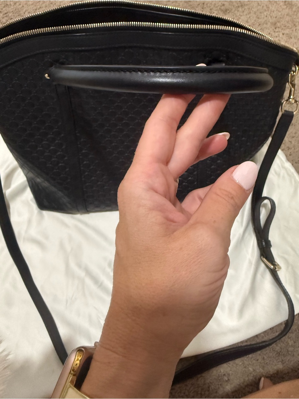 Gucci Micro Guccissima Tote and Crossbody - Picture 13 of 15